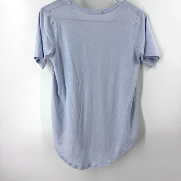 Tasc Lavender Relaxed Short Sleeve lightweight Athletic Tee - Picture 4 of 8
